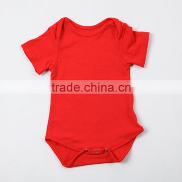 Infant Clothing Baby Summer Red Romper Baby Clothes 0-24 Month Yiwu Manufacturing