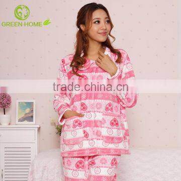 OEM factory price good quality ladies winter nightwear