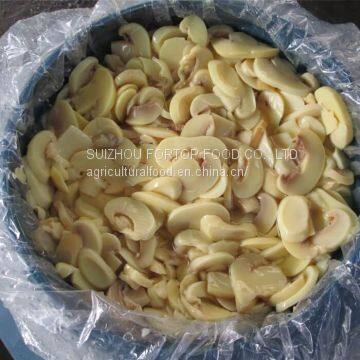 Factory Price Premium Drum Mushroom Slices in Brine