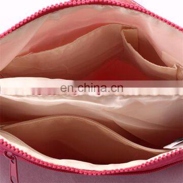 Fashion Shoulder Bag Nylon Messenger Bag Black Multi-pocket Crossbody Bag Small Zipper Bag photo-2