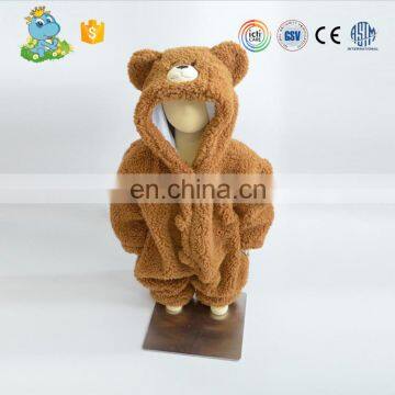 2016 wholesale soft bear sharped winter baby romper