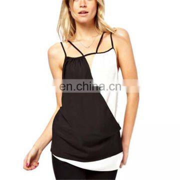 Color Block Wrap Blouse Latest Design Blouses Fashion 2016 photo-3