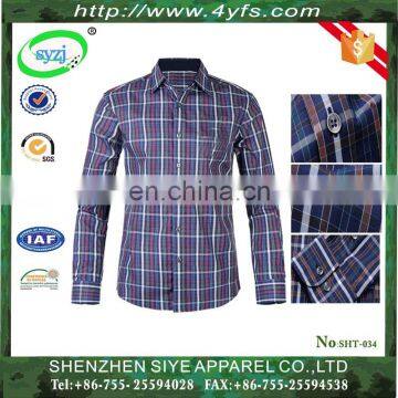 New Design Long Sleeve Casual Shirts for Men/ Model Shirt for Men