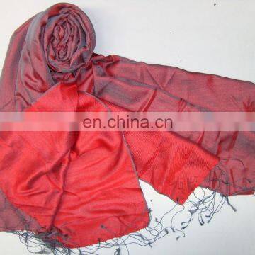 Double Face Satin water pashmina shawl