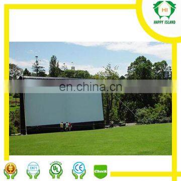 Nylon big outdoor advertising screen,300 projector screen,led advertising screen