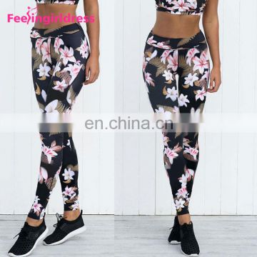 Top Quality High Waist Fitness Pants Custom Design Leggings Girls