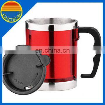 Double wall stainless steel mug portable car mug