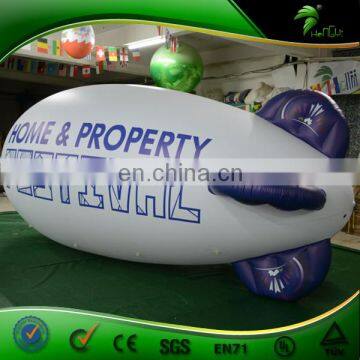 New 6m Inflatable PVC Blimp / Airship / Airplane / Helium Balloon / Advertising Inflatables