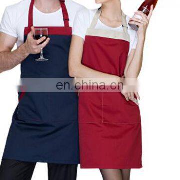 High quality cotton chef apron with custom logo