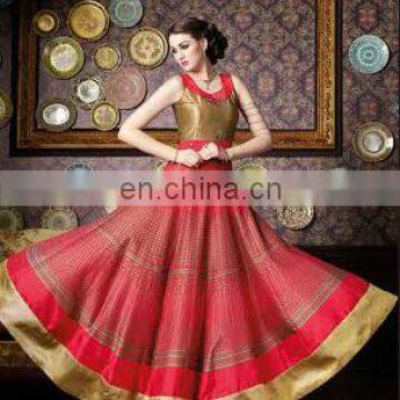 Party wear red elegance floral suits for girls and woman