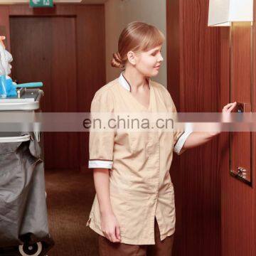 Hotel Room Service Cleaning Staff Uniform photo-6