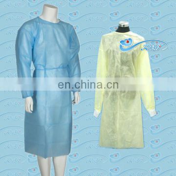 Sterile Surgical SMS Isolation Gown/ PP+PE Isolation Gown