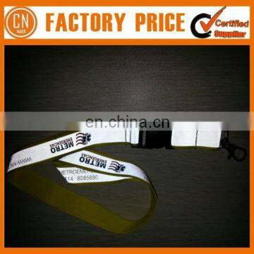 Customized Logo OEM Designed Reflective Strap Lanyard photo-3