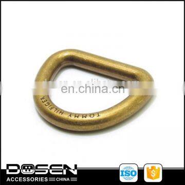 Custom Difference Surface Treatments Blet D Shape Buckle D Ring Bag Strap Buckle For Handbags Duffel Bag Purse Metal Accessories photo-6