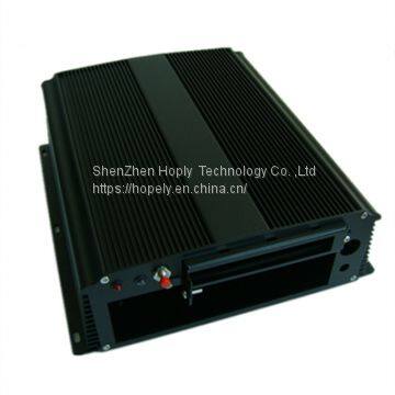 Mini-itx Mini itx HTPC Case Computer Gaming PC Black Mini ITX Aluminum Chassis Cases With WallMount Bracket ,with pci po