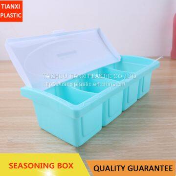 PLASTIC CHEAP SEASONING BOX SPICE BOX