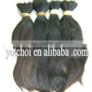 18" high quality all color and style remy virgin indian hair wholesale