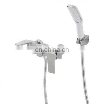 Luxury New Product Wall Mounted Bathtub Hand Held Mixer Shower Faucet Set With Diverter photo-2