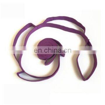 New Design Custom Print Polyester Cotton Stretching Yoga Strap photo-3