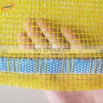 Sample free custom large size vegetable date palm tree net mesh bag for date cover