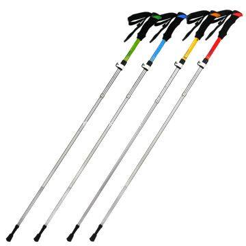 Foldable Trekking Poles Aluminium Walking Sticks photo-2