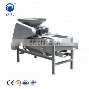 Almond cashew nut skin cracking and breaking machine with competitive price