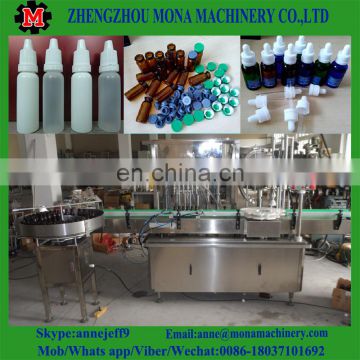 Price medicine oral liquid syrup glass plastic bottle filling capping machine with ce