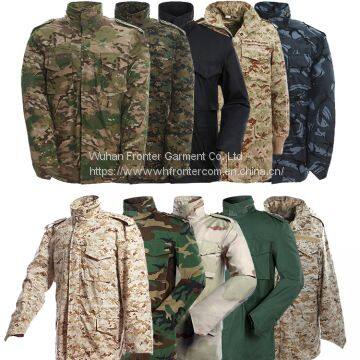 Cheap Wholesale CP Muliticam Camo M65 Field Military Jacket photo-4