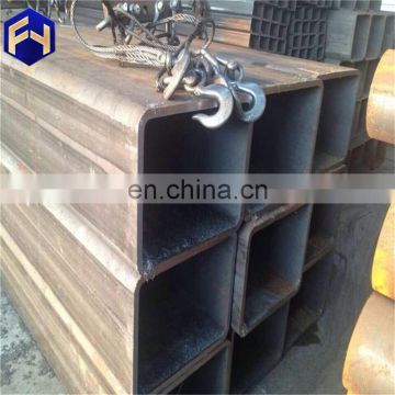 SHS ! black paint steel square tube for making machine made in China