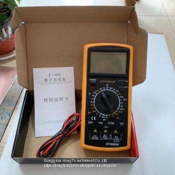 DT 9205A Multimeter AC DC 1000V LCD Display Low Price Digital Multimeters Automatic Voltage in Multimetro