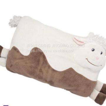 Hot Sell Luxury Plush Toy Pillow Sheep / Customize All kinds of Animal Pillow