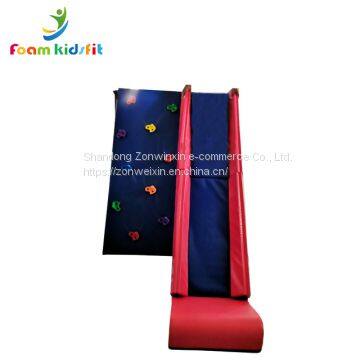 Kids Indoor Playground Equipment Climbing Fram With Sliding Toys photo-5