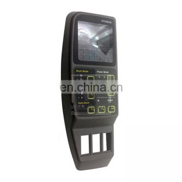 LCD Screen Monitor R225-7 R215-7 R210-7 R450-7 Excavator Monitor Display Panel with program 21E8-30013 Monitor Gauge Cluster