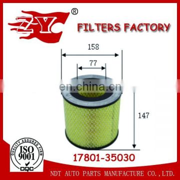 truck air filter used for DAIHATSU-Delta OEM NO.17801-35030