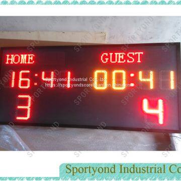Electronic Soocer Scoreboard , Digital Football Scoreboard
