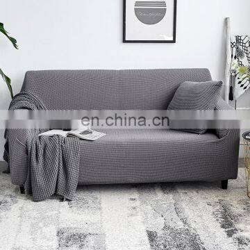 Wholesale pure color couch cover includes universal universal set four-season non-slip stretch sofa cushion cover winter