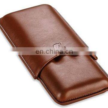 CF-0402 HQ Outdoor Fashion Leather Cigar Travel set box for 3 pieces