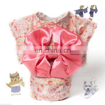 Fashionable Design Cute Dog Yukata Kimono Japanese Dog Clothes