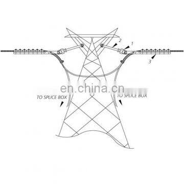 OPGW Single / Double Dead End Lattice Tower Configuration Assemblies photo-2