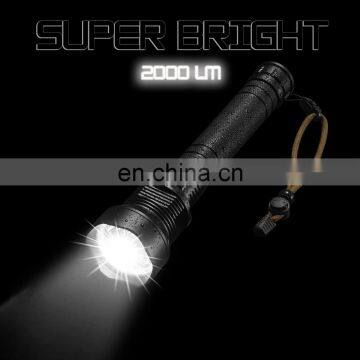 China Xhp70 Torchlight Led Flashlights Police Handheld Super Bright Powerful Tactical Flashlight Rechargeable photo-3