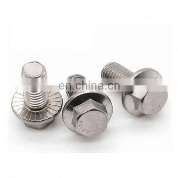Best Selling Astm Hex Bolts Galvanized Hexagon Bolts With Serrated photo-2