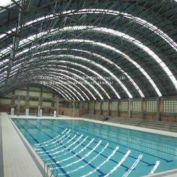 Prefabricated Steel Structure Swimming Pool Roof photo-5