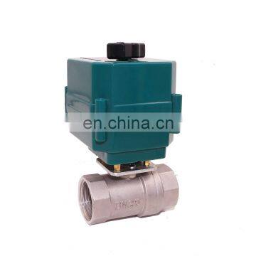 DN50 50mm 2" 2 Way Stainless Steelball Valvemotorized Actuator Control Valve 12v With Switch Operation photo-5