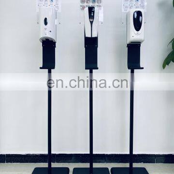 Portable Floor Stand Touchless Auto Sensor Hand Sanitizer Soap Dispenser With AD Board