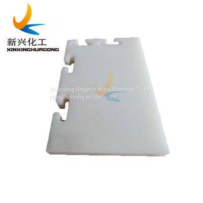 Synthetic ice hockey ice rink skating pads Plastic hockey pad/uhmwpe synthetic ice rink panel