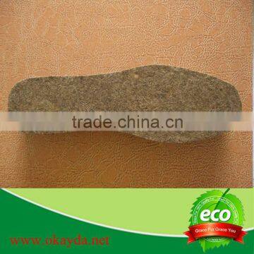 China fur factory wholesale wool felt insole