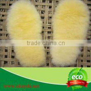 Warm wool winter insole