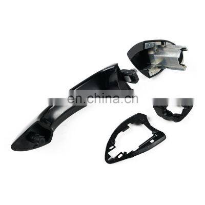 Car Door Handle Passenger Outside Rear Left Side Bright Black For BMW X5 2000-2006 Auto Car Accessories Interior#51218257737 photo-3