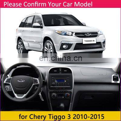 for Chery Tiggo 3 2010 2011 2012 2013 2014 2015 Anti-Slip Mat Dashboard Cover Pad Sunshade Dashmat Protect Carpet Accessories photo-2