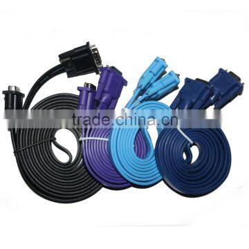 Poly Bag Packing Flat Vga D-Sub Cable, Rs232 Male to Male Cable for Computer, Projecotor Etc. photo-6